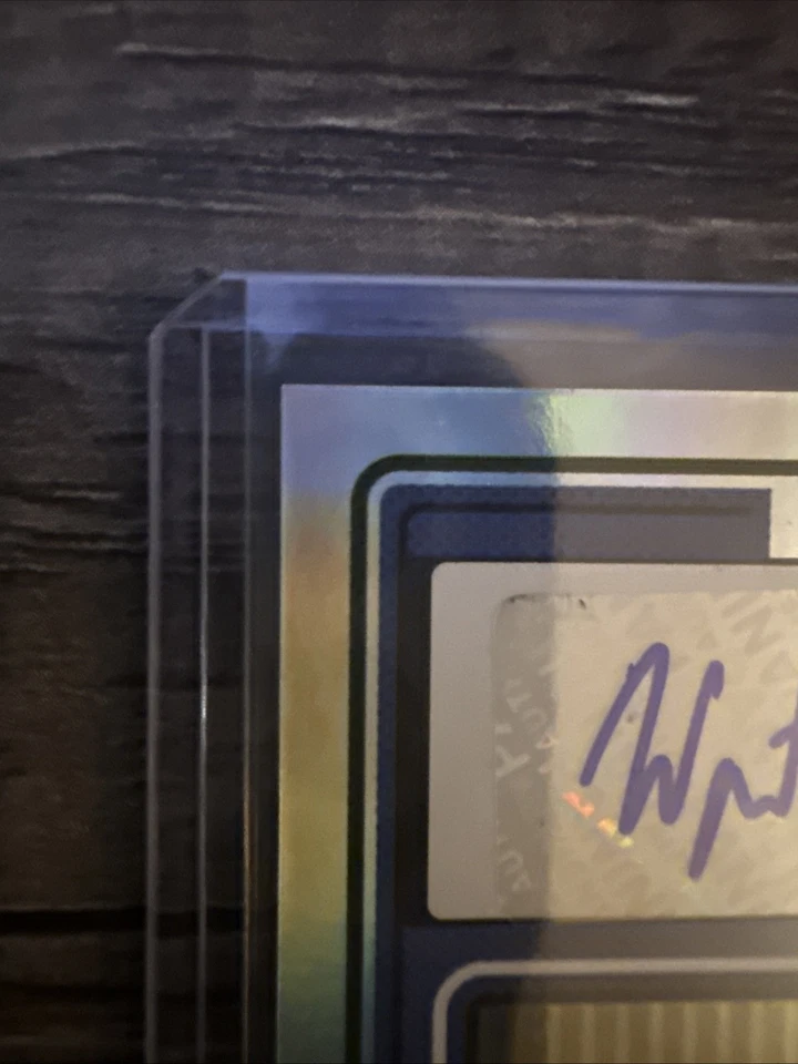 2023 USA Stars & Stripes Signatures Foil Wyatt Langford COLLEGIATE TEAM AUTO/100 - Image 3 of 4