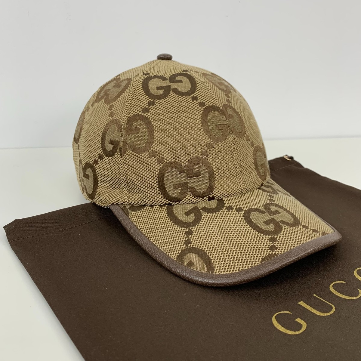 GUCCI GGパターン キャップ Mサイズ s-l1200.jpg