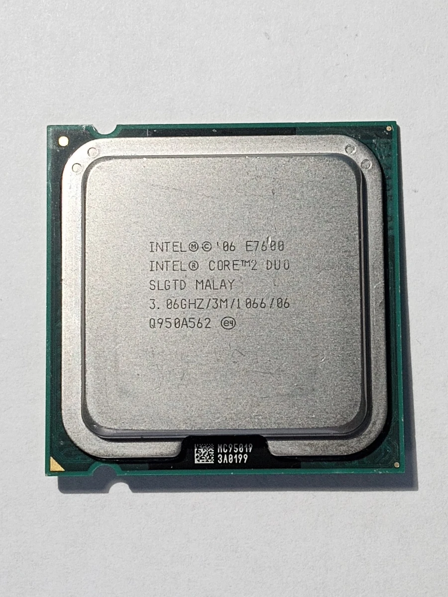 Core2Duo E7600 3.06GHz/3M/1066/LGA775 SLGTD 中古バルク 9jupf8b Intel Core 2 Duo E7600 Computer Processors (CPUs) for sale | eBay