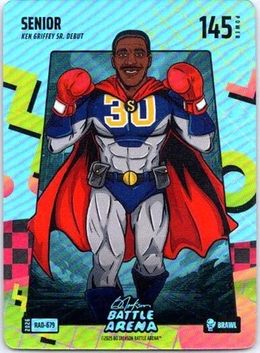2026 Bo Jackson Battle Arena Senior Brawl 80\'s Rad Ken Griffey Sr. SP