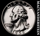 1958 Washington Quarter - Choice Gem Proof  Lustrous  No Reserve  #K960