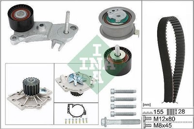 Water Pump + Timing Belt Kit INA 530 0762 30 VOLVO XC40 (536) 2 2017-2021