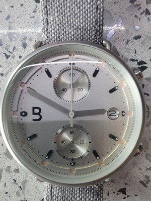 Plan B Watch by Wrist Works Co. - Edmonton Series - SS - NEEDS NEW BATTERY 