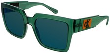 CALVIN KLEIN JEANS CKJ23622S-300 Sunglasses Sun Glasses 300 GREEN Authentic New