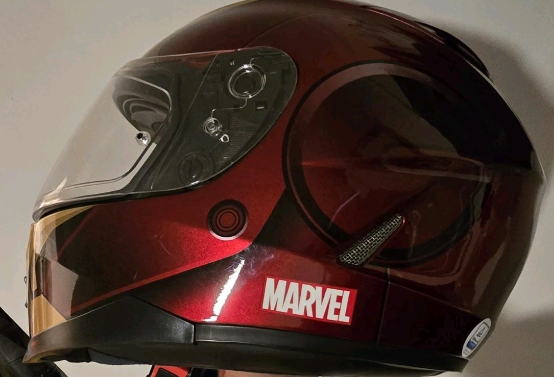 HJC IS-17 Marvel “Iron Man” Full Face MEDIUM Helmet/OEM | eBay