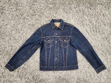 Men's Levi's Big E Denim Jacket Vintage 60s 70s Jean Trucker 70505-0217 38 Rare
