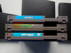 Lot of 3 Nintendo NES Cartridges Tom&Jerry/ Birthday Blowout/ Paperboy Tested