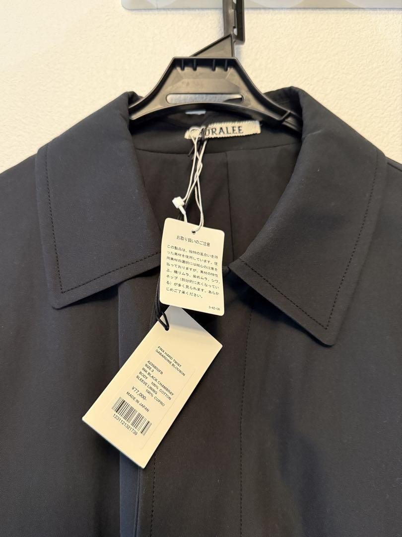 AURALEE Finx Hard Twist Gabardine Blouson 23SS Mid-Length AURALEE Finx Hard Twist Gabardine Blouson 23SS Mid-Length