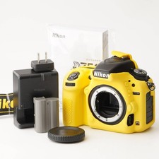 Nikon D750 Body Digital SLR Camera / skin cover yellow