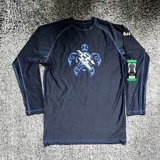 Da Hui Rash Guard Adult Extra Large Blue Long Sleeve Surfing Swimming Beach