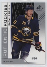 2018-19 Upper Deck SP Game Used Authentic Rookies 11/26 Rasmus Dahlin #101 0n64