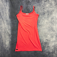 Dolce & Gabbana Women’s Pink Solid Spaghetti Strap Camisole Slip Dress Y2K Large