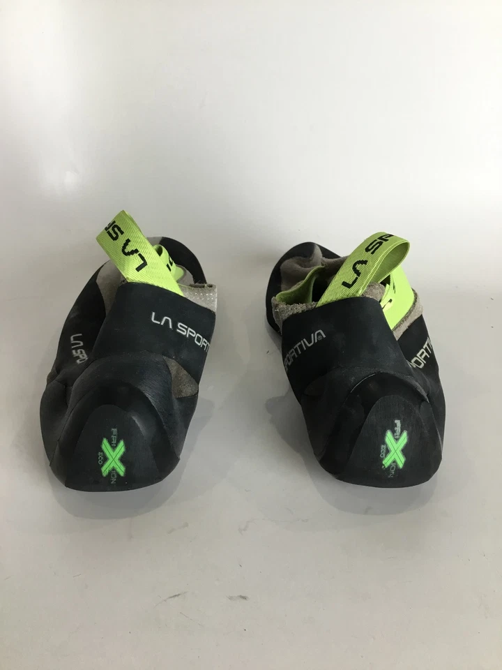 Zapato de escalada La Sportiva Cobra Eco para hombre - marrón/verde manzana - talla 45 Foto 4 de 4