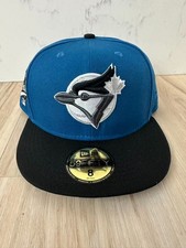 Toronto Blue Jays New Era 59FIFTY Fitted 2 Tone Hat 1993 World Series Patch Grey