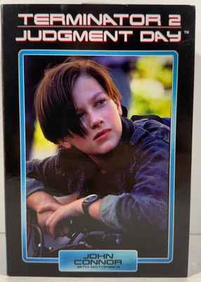 NECA Terminator 2 John Connor with Motorbike Figure SDCC 2019 Ultimate T2