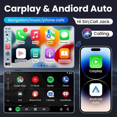 Car Radio Stereo Carplay For 2007-2013 Chevrolet GMC Android 13 GPS