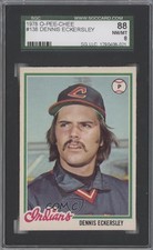 1978 O-Pee-Chee Dennis Eckersley #138 SGC 88 HOF m5x
