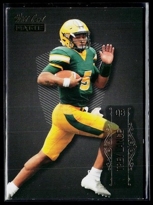 2021 Wild Card Matte White #MBC-6 Trey Lance Black