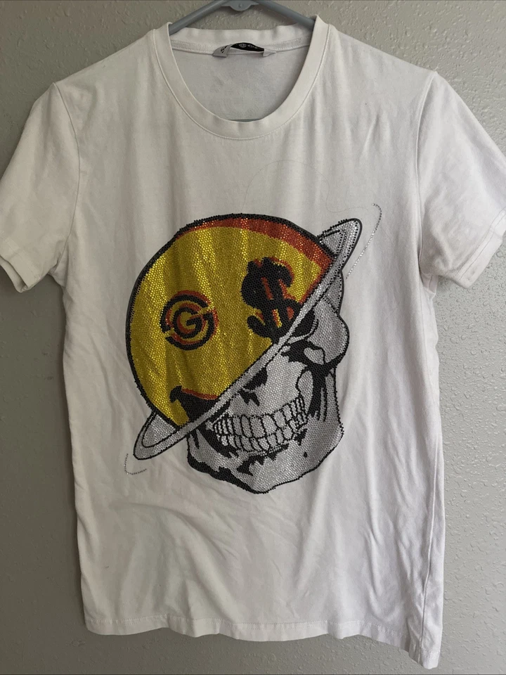 Camiseta Salvatore Galliano Talla Pequeña Streetwear Rara Difícil de Encontrar Foto 3 de 4