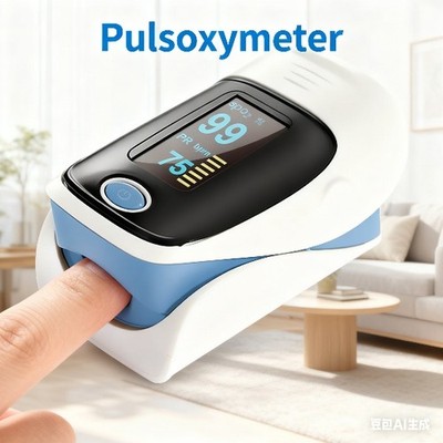 Pulsoxymeter Finger Sauerstoff Messgerät Puls Oximeter Blut SpO2 Pulsoximeter