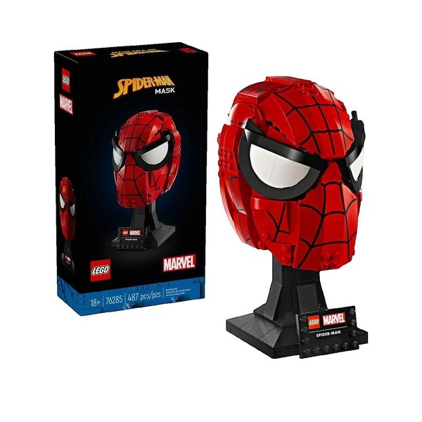 Lego Marvel Spider-Man's Mask 76285 Bauset 487 Teile Neu Ovp-image