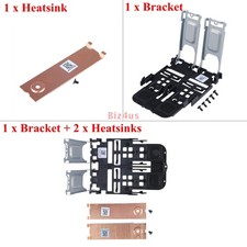M.2 NVME Drive Caddy Tray/ Heatsink Bracket for HP ZBook Fury 17 G7 G8 SSD3 SSD4
