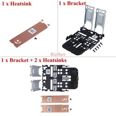 M.2 NVME Drive Caddy Tray/ Heatsink Bracket for HP ZBook Fury 17 G7 G8 SSD3 SSD4