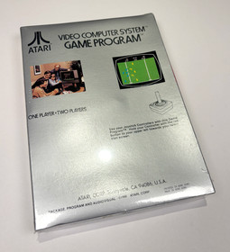 FOOTBALL - Atari 2600 - NEW Factory Sealed - New in Box / Complete - 1988