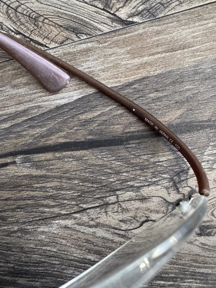 Donna Karan Eye Glasses Eyeglasses Frames 8500 692 Titanium Japan 150 - Image 3 of 4