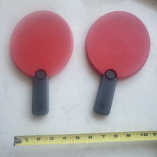 Umbra Pongo Portable Travel Ping Pong  Paddles with retractable handles.