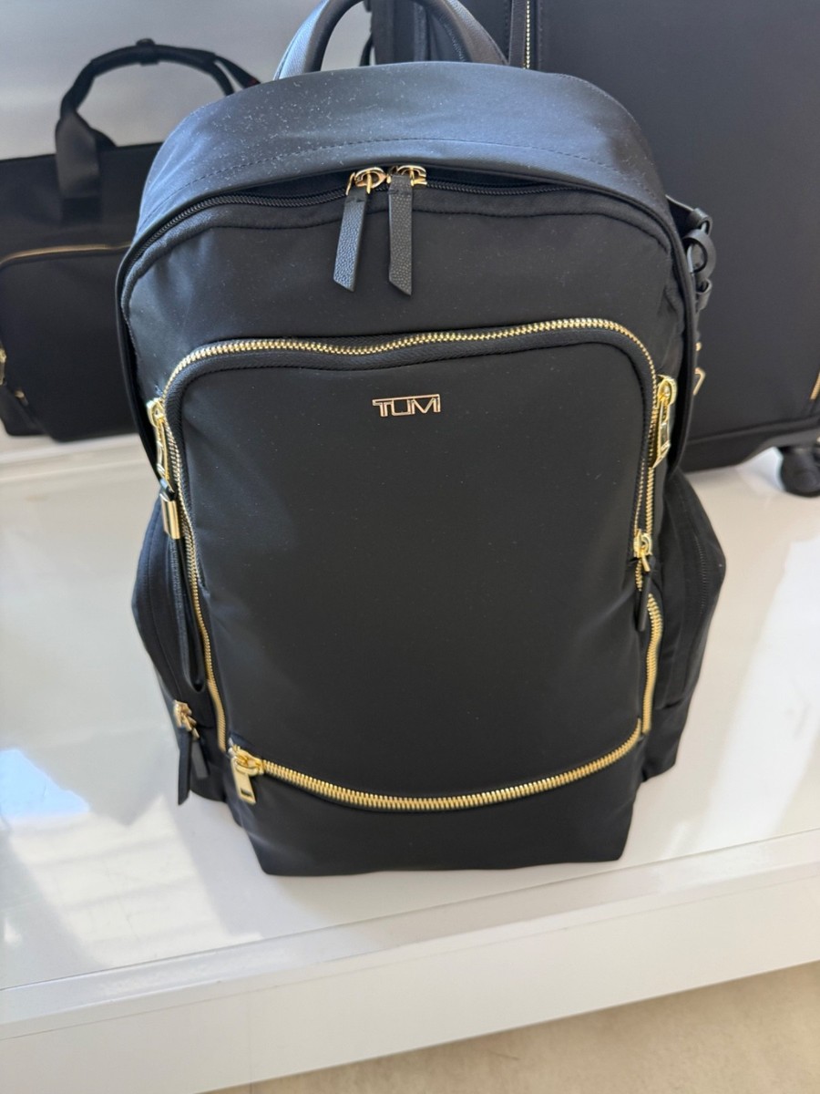 NEW Tumi Voyageur CELINA 16.0” Nylon Laptop Backpack - BLACK  display picture 3