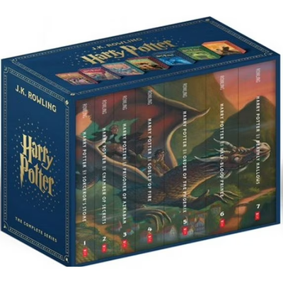 Harry Potter Paperback Box Set Books 1-7 (Deluxe Edition with