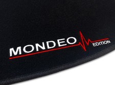 VELOURS FUßMATTEN für FORD MONDEO MK3 (2000-2006) - 2x MONDEO Edition