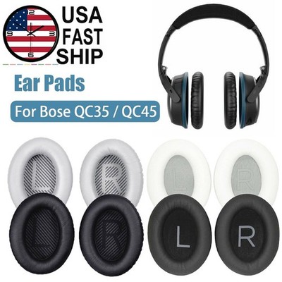 Ear Pads Soft Cushion Headphones Replacement For Bose QuietComfort QC35 / QC45