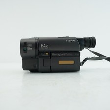 Sony Handycam CCD-TRV25 Video 8 XR SteadyShot Camcorder powers on PARTS UNTESTED