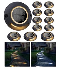 Solar Deck Driveway Lights 12 Pack Solar Marina Dock Lights Outdoor Waterproof
