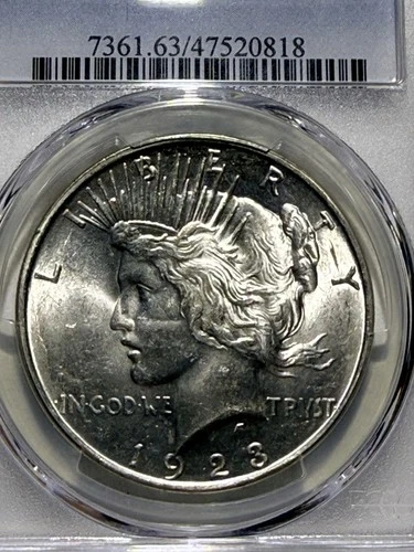1923-D Liberty Peace Dollar PCGS MS-63