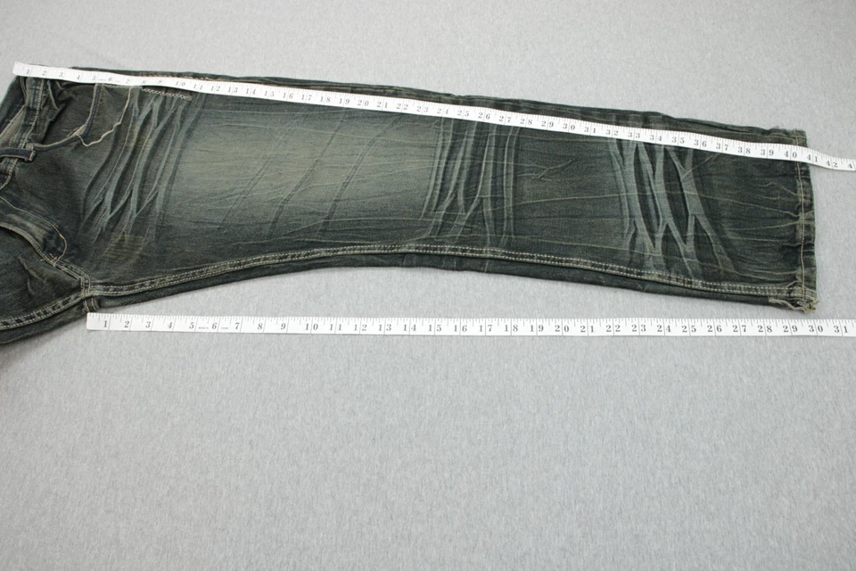 Jeans Attitude Gold para hombre 42 x 32 azul 100 % algodón vintage Foto 4 de 4