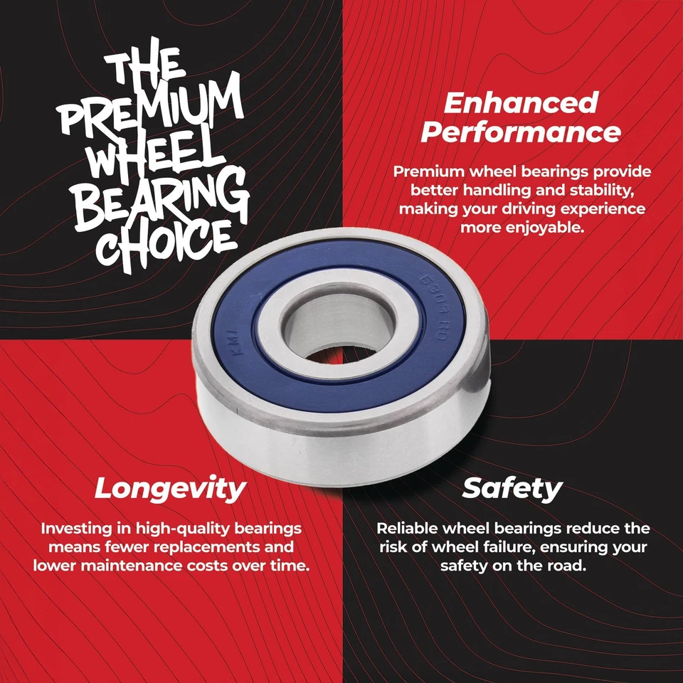 All Balls 25-1206 Wheel Bearing Kit for Rear Honda XR250R 96-04 / XR400R 96-04 - Image 4 of 4