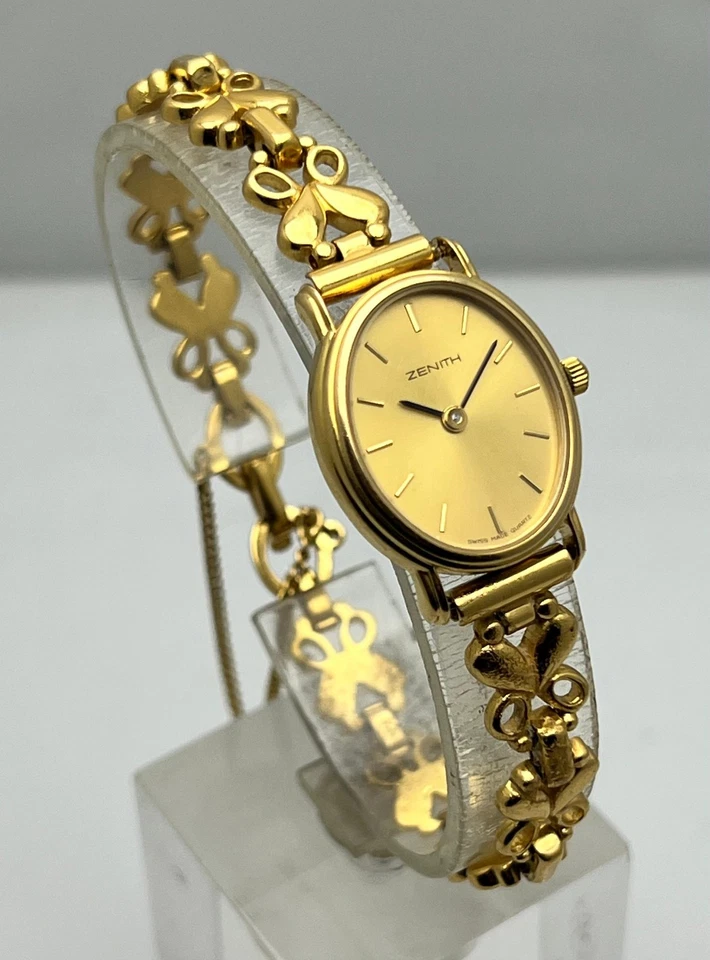 Zenith 27.0030.901 Gold Plated Swiss Made Quartz Women's Wrist Watch - Image 2 of 4