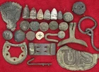 EXCAVATED CIVIL WAR RELIC GROUPING LOT FROM GRAND ECORE