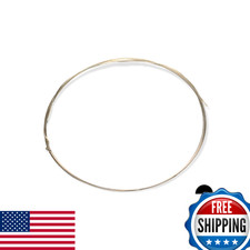 22 Gauge, 925 Sterling Silver Wire (Half Round) Half Hard Made in USA - 10FT by