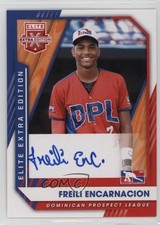 2021 Panini Elite Extra Edition Signatures Freili Encarnacion #203 Auto 1n8a