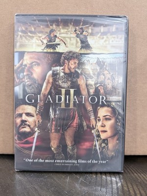 GLADIATOR II  DVD (2024) ,  Paul Mescal & Denzel Washington