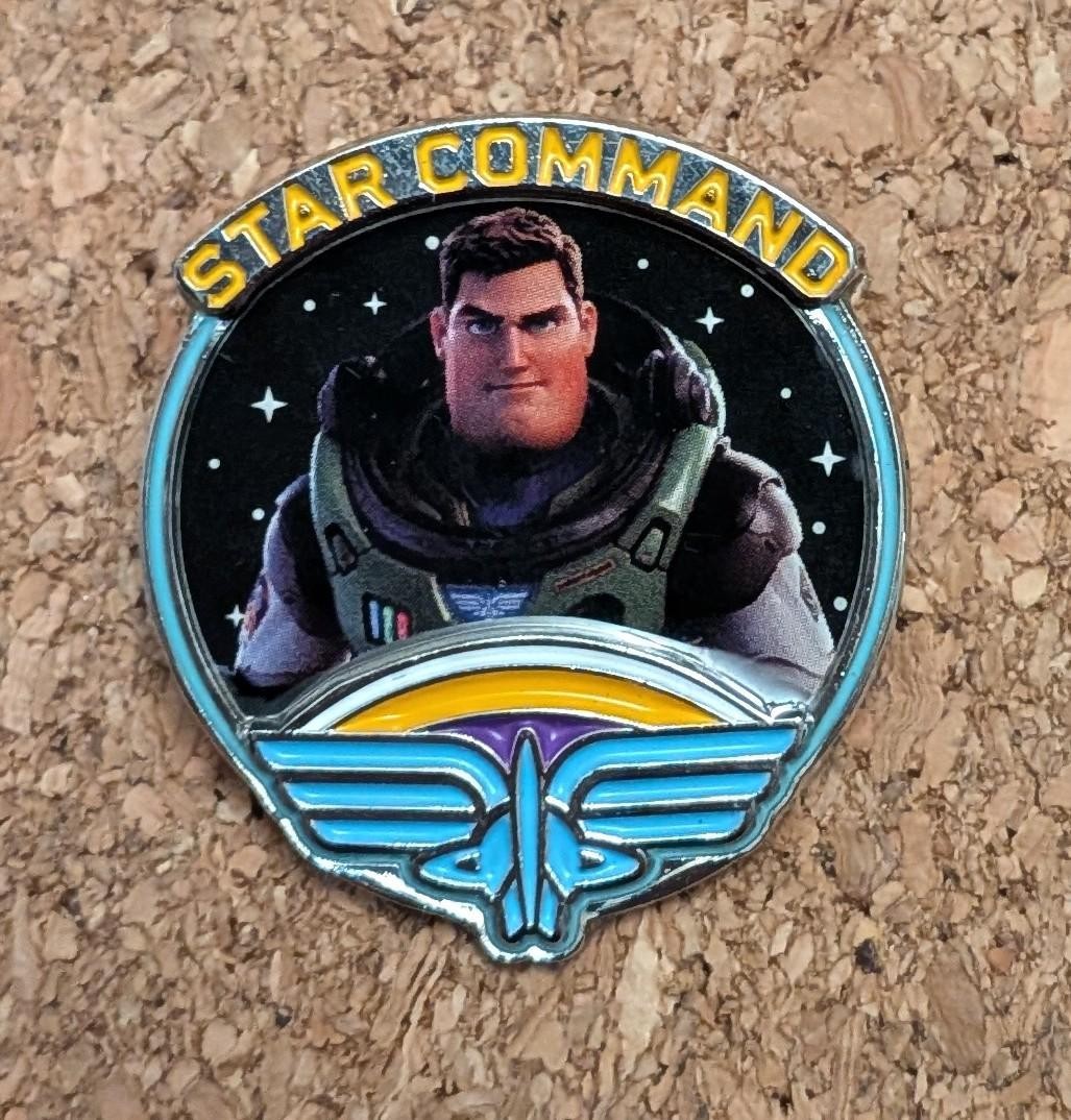 Disney Pin Buzz Lightyear Star Command Toy Story Disney Store Japan 2022 HTF