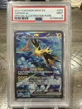 2023 Pokemon 151 Zapdos ex 202/165 SIR Special Illustration Rare PSA 9 MINT