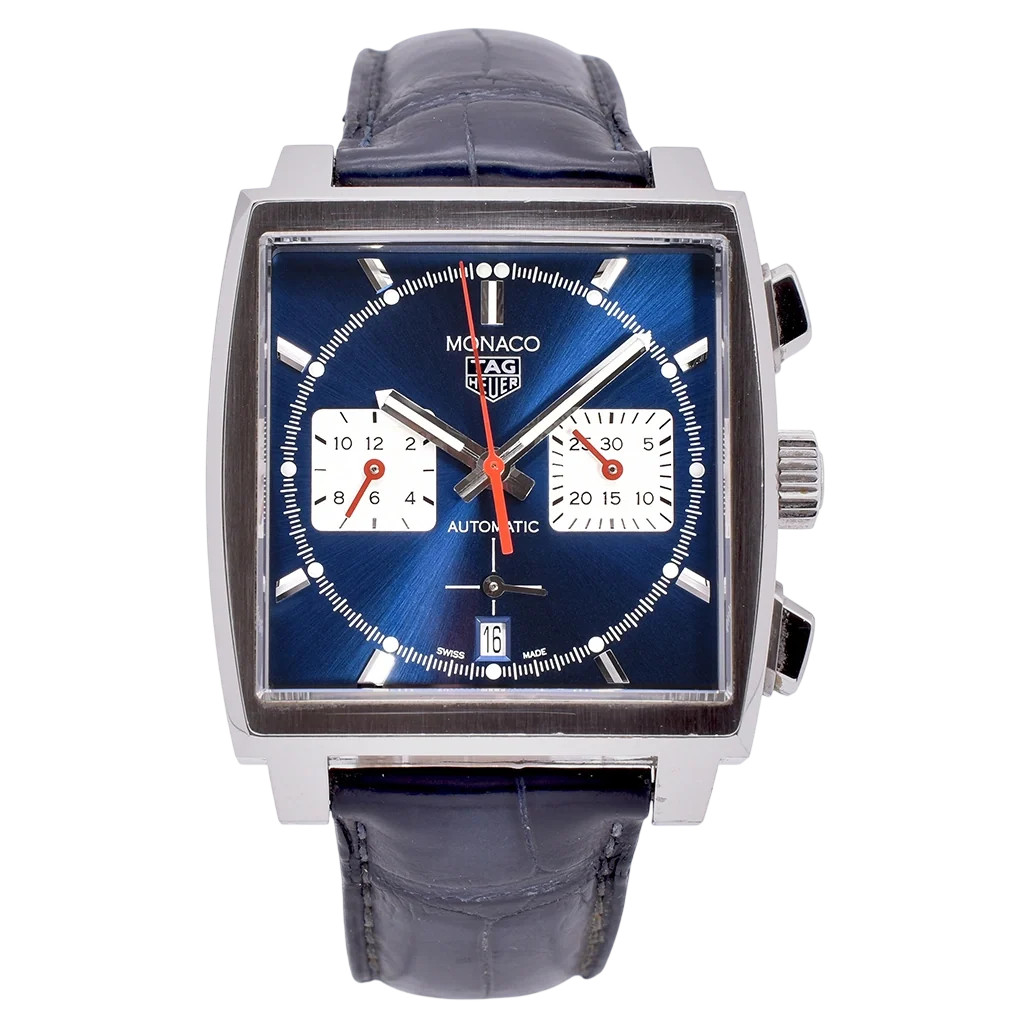 TAG Heuer Monaco Blue 2020 Box & Papers CBL2111.FC6453
