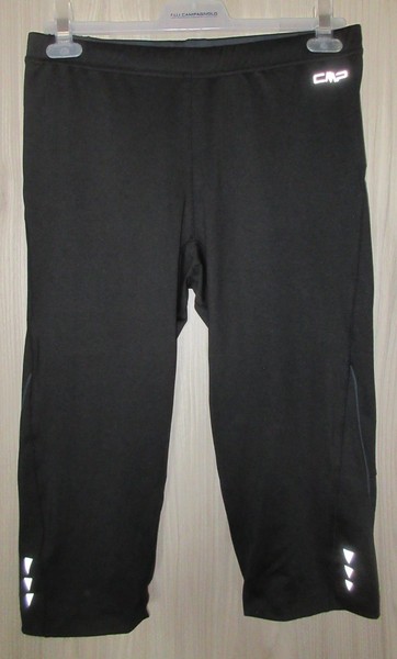Cmp Hose Laufhose Tight Capri 3/4-Pant 3/4-Hose Schwarz Gr. D 48, Xxxl, 3XL-image