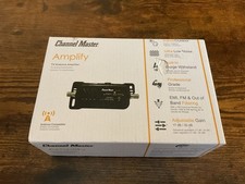 Channel Master CM-7777HD Amplify + Adjustable Gain Antenna Preamplifier Open Box
