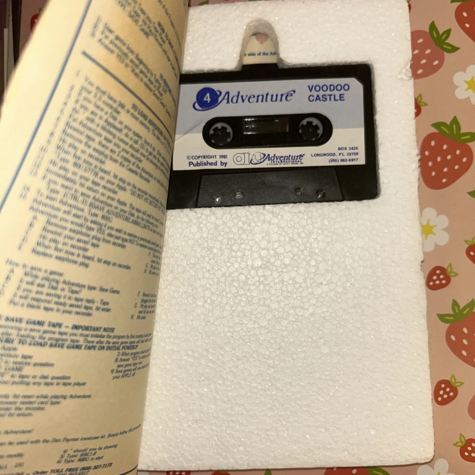 Voodoo Castle 1981- Scott Adams Adventure International AI for Atari 24K Tape - Image 2 of 4